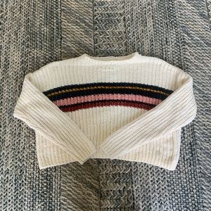 Cropped sweater from Pacsun